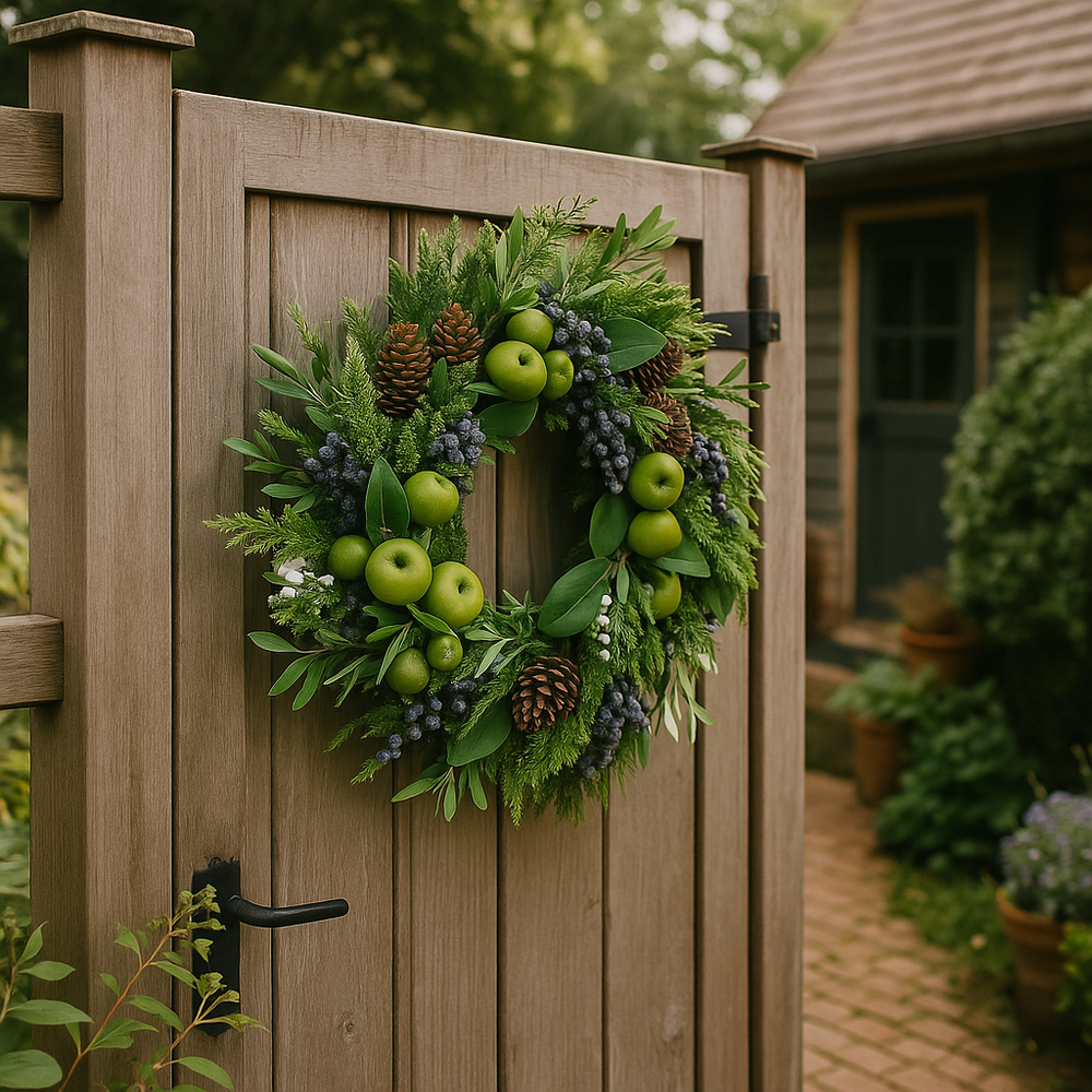 Decoratieve krans: Appels