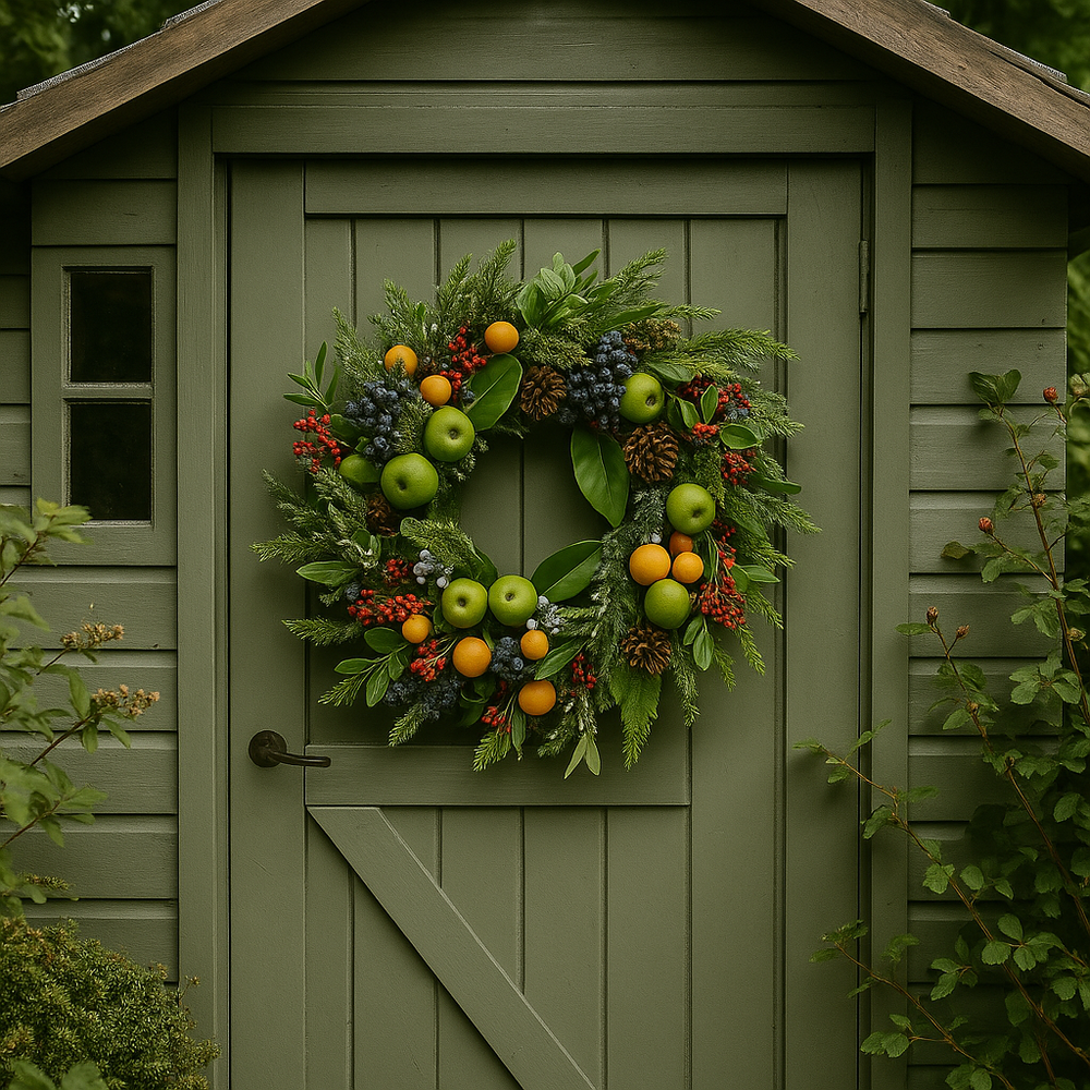 Decoratieve krans: Sinaasappels