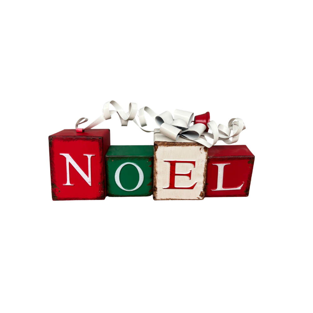 Ijzeren blokjes: Noël