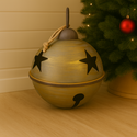 IJzeren kerstbal M