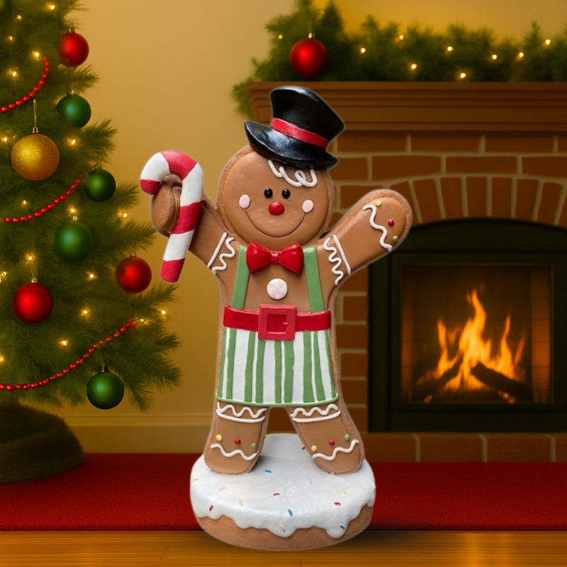 Polyester Gingerbread: Mannetje