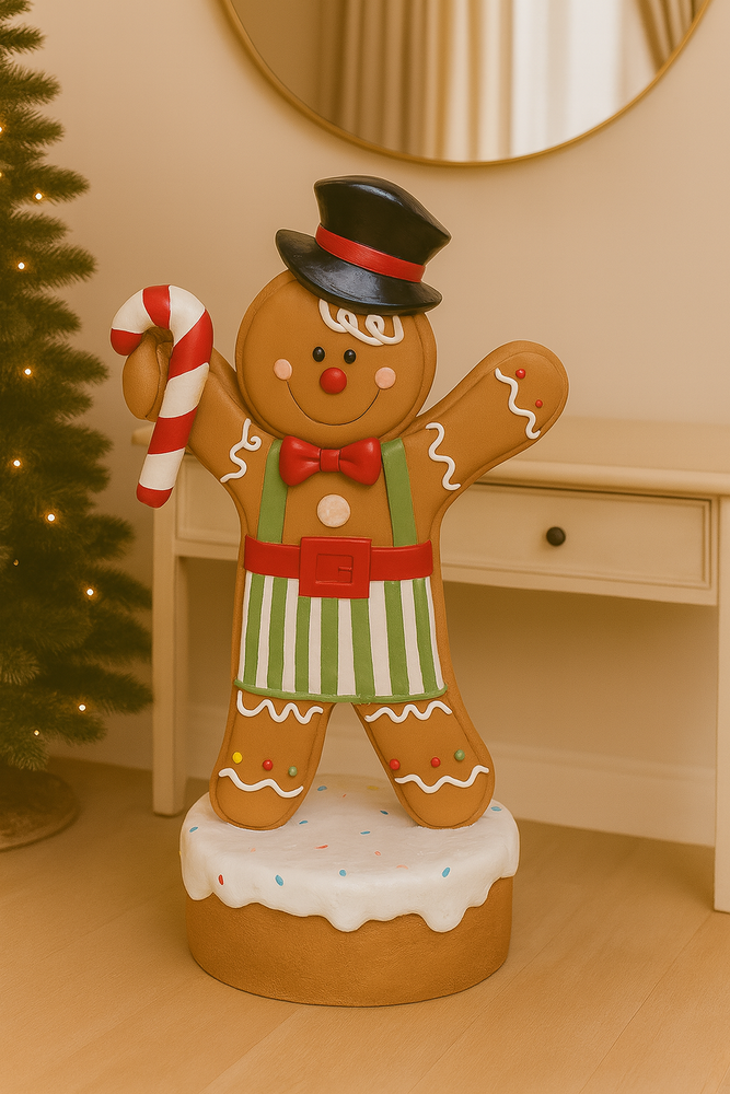 Polyester Gingerbread: Mannetje