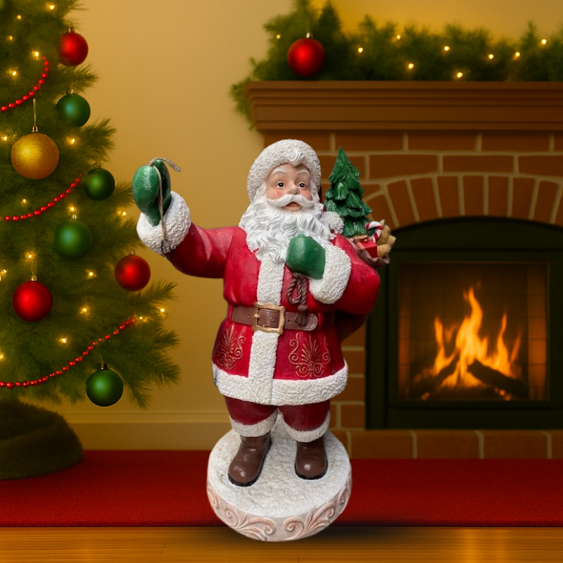 Polyester Kerstman
