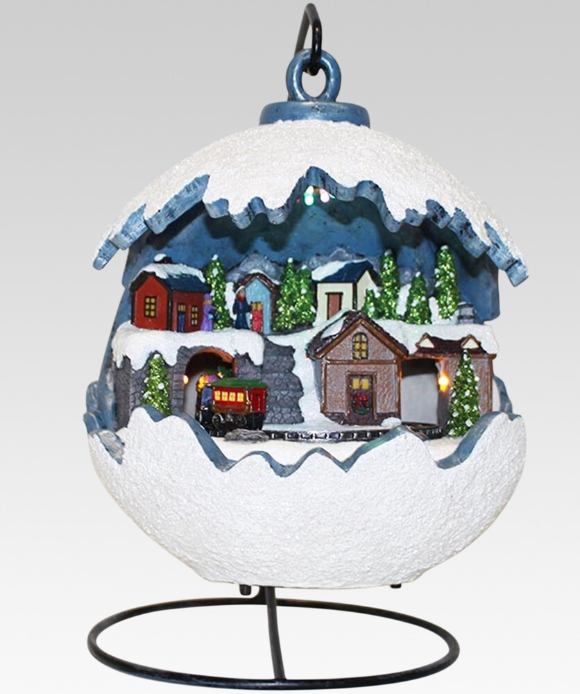 satelliet Glad Kinderen Sneeuwbol met licht & muziek - Overige kerstdecoraties - Kerst & winter  decoraties - Stip International